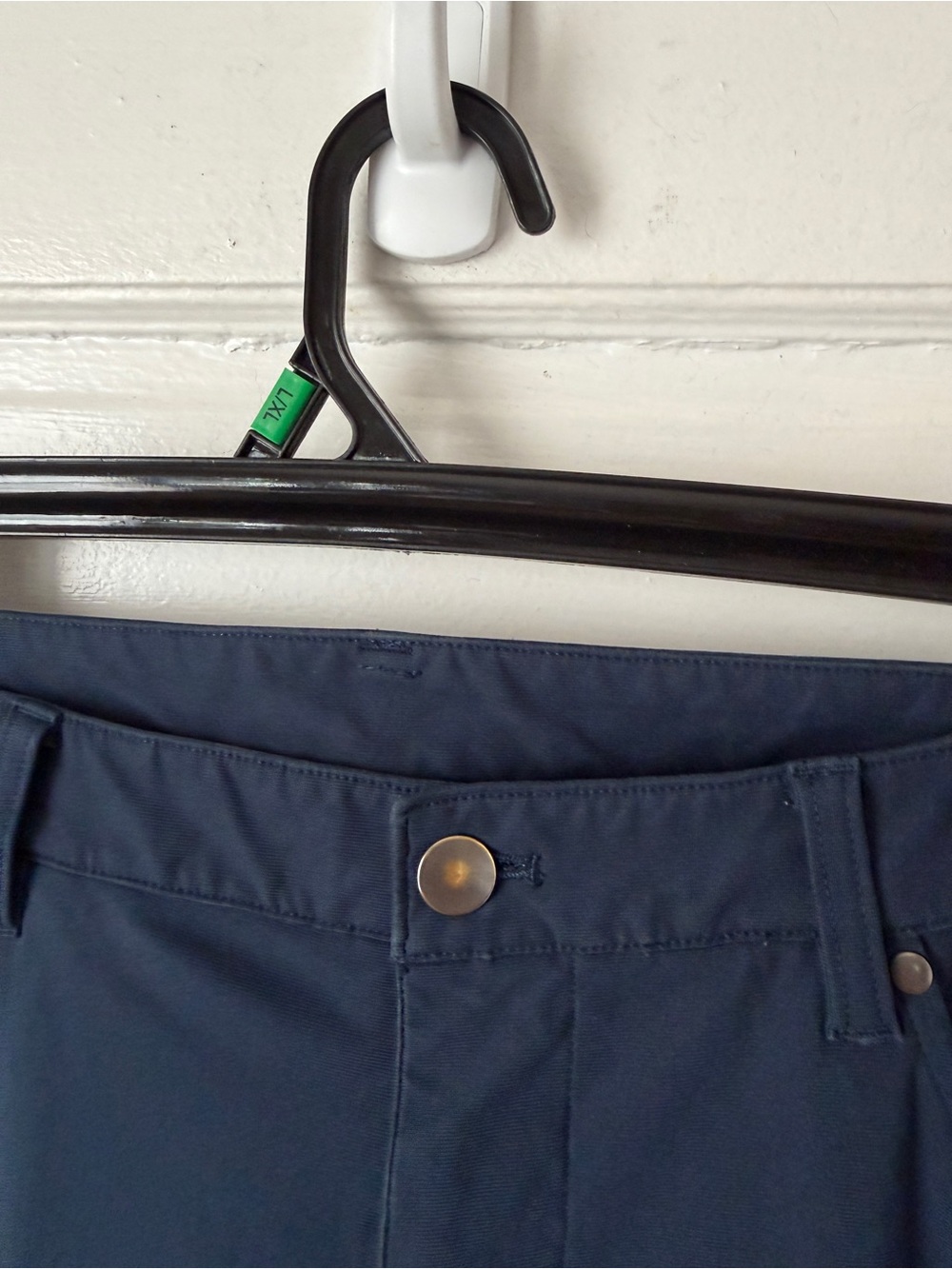 Lululemon ABC Classic Fit Pants Navy Blue Zip Security Pocket Men’s 38 Athletic - Picture 8 of 15